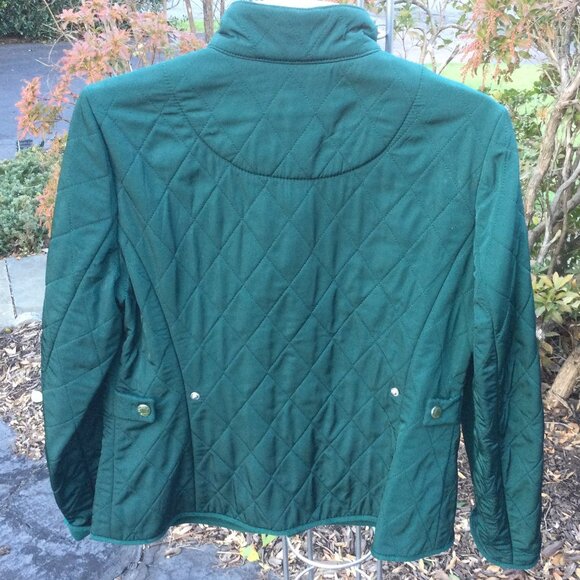 Talbots Forest Green Utility Jacket - Picture 2 of 4